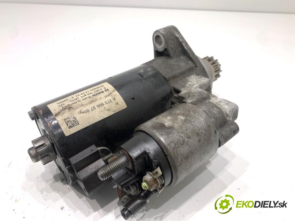 MERCEDES-BENZ CLA coupe coupe 2014 155 kW CLA 250 4-matic (117.346) 1991 startér A2709060700 (Startér)