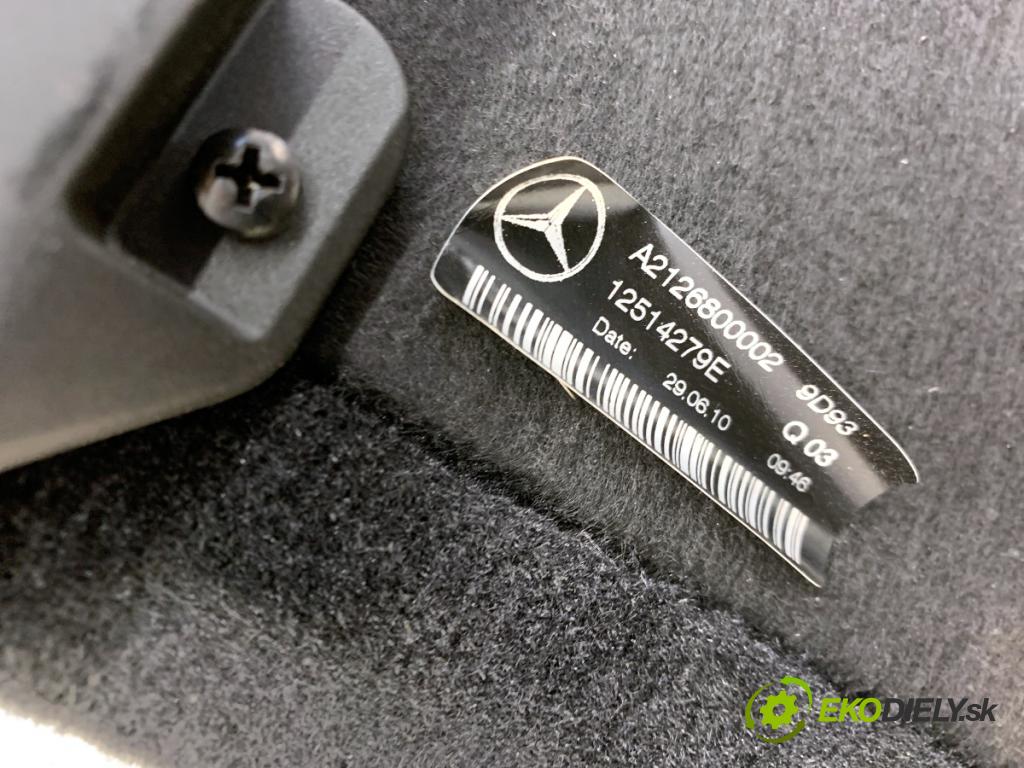 MERCEDES-BENZ S212 Kombi 2010 170 kW E 350 CDI 4-matic (212.289) 2987 KRYTINA: kufra A2126800102 A2126800002
