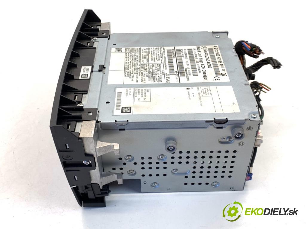 MERCEDES-BENZ S212 Kombi 2010 170 kW E 350 CDI 4-matic (212.289) 2987 RADIO A2129004208 (Audio zariadenie)