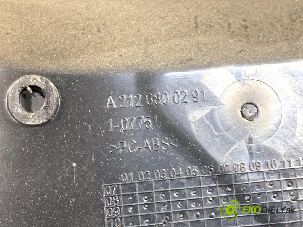 MERCEDES-BENZ S212 Kombi 2010 170 kW E 350 CDI 4-matic (212.289) 2987 přihrádka kastlík spolujezdce A2126800291 (Přihrádka (kastlík))