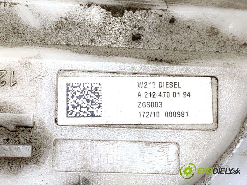 MERCEDES-BENZ S212 Kombi 2010 170 kW E 350 CDI 4-matic (212.289) 2987 pumpa paliva A2124700194