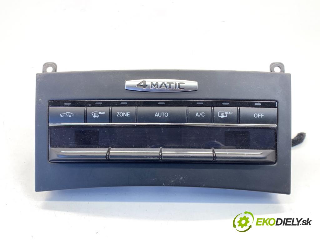 MERCEDES-BENZ S212 Kombi 2010 170 kW E 350 CDI 4-matic (212.289) 2987 Panel ovládania kúrenia A2129004607 (Prepínacie páčky pod volantom)