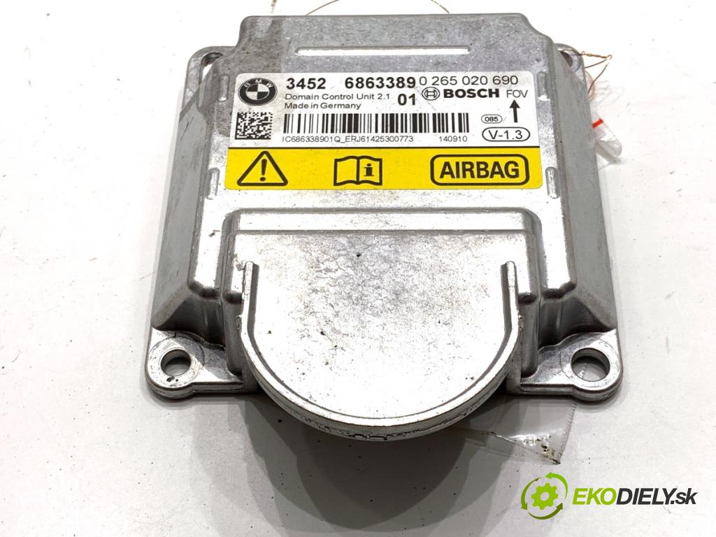 BMW F31 Kombi 2014 135 kW 320 d xDrive 1995 senzor airbag 6863389 (Snímač)