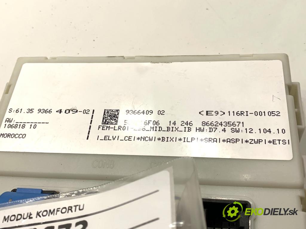 BMW F31 Kombi 2014 135 kW 320 d xDrive 1995 Modul komfortu 9366409 (Modul komfortu)