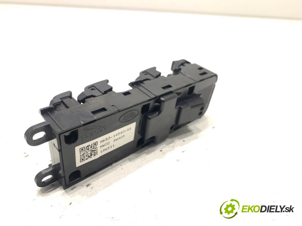 JAGUAR E-PACE SUV 2020 132 kW 2.0 D180 AWD 1999 Prepínač okien HK83-14540-AA (Prepínacie páčky pod volantom)