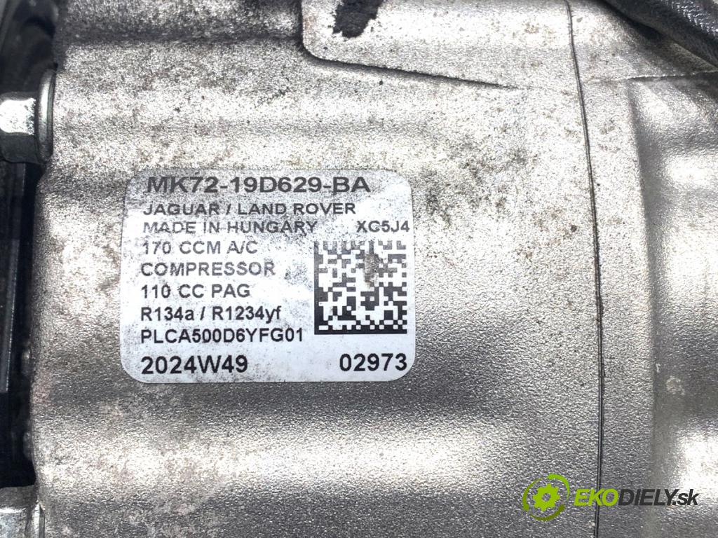 LAND ROVER RANGE ROVER EVOQUE SUV 2025 150 kW 2.0 D200 MHEV 4x4 1997 kompresor klimatizace MK72-19D629-BA (Kompresor klimatizace)
