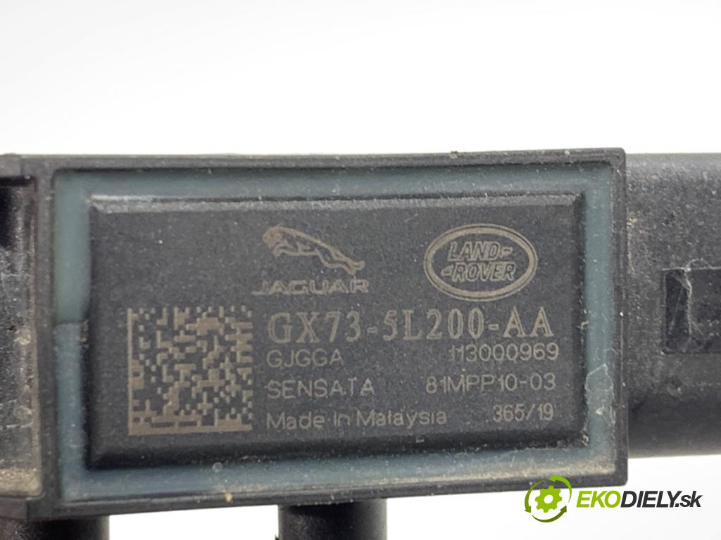 JAGUAR E-PACE SUV 2020 132 kW 2.0 D180 AWD 1999 snímač tlaku spalín GX73-5L200-AA