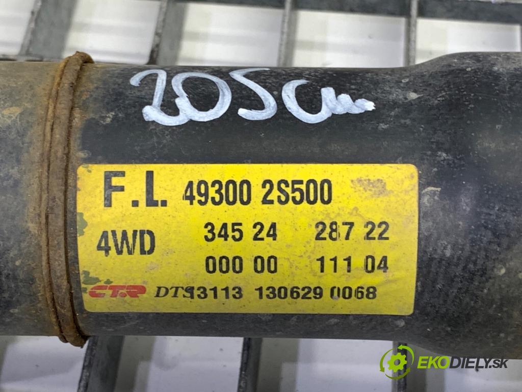 HYUNDAI ix35 SUV 2013 135 kW 2.0 CRDi 4WD 1995 Kardaň, hriadeľ hnací zad 493002S500 (Kardaňový hriadeľ)