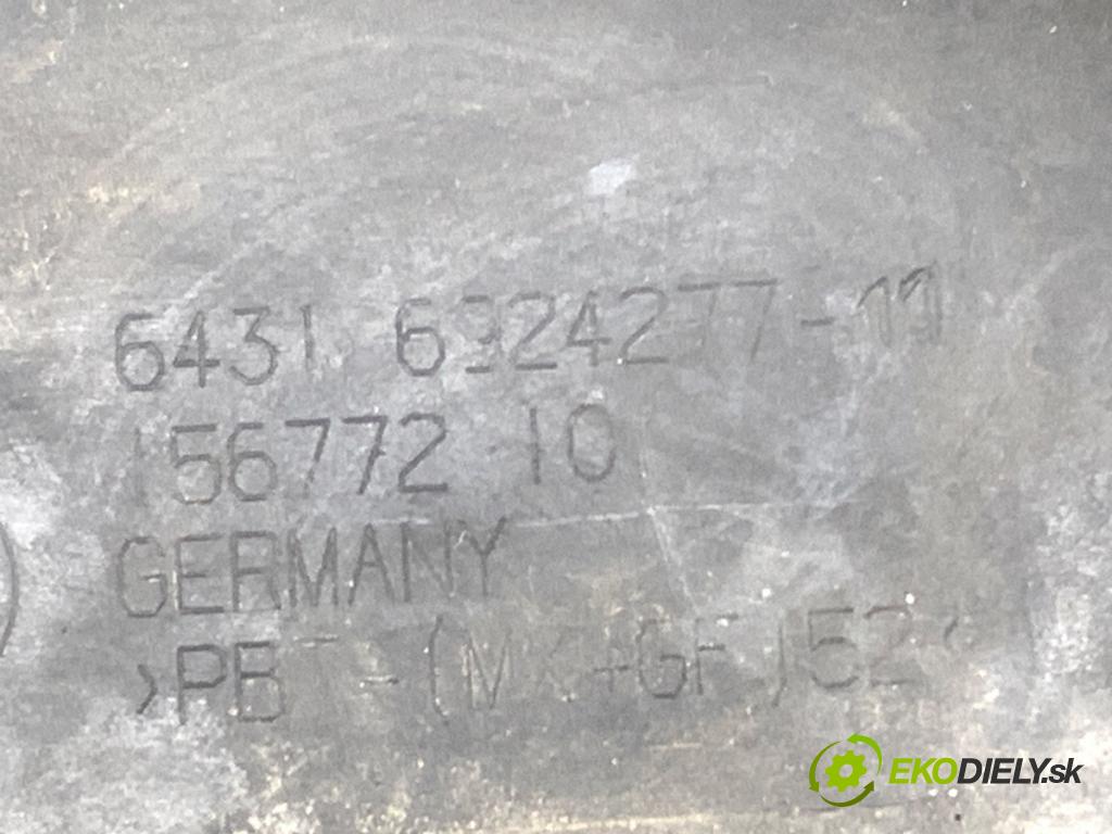 BMW E84 SUV 2013 85 kW sDrive 16 d 1995 Torpédo, plast pod čelné okno 6924277 (Torpédo (plast pod čelným sklom))