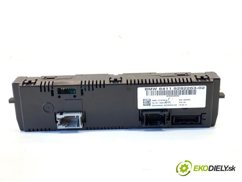 BMW E84 SUV 2013 85 kW sDrive 16 d 1995 Panel ovládania kúrenia 9292263 (Prepínacie páčky pod volantom)