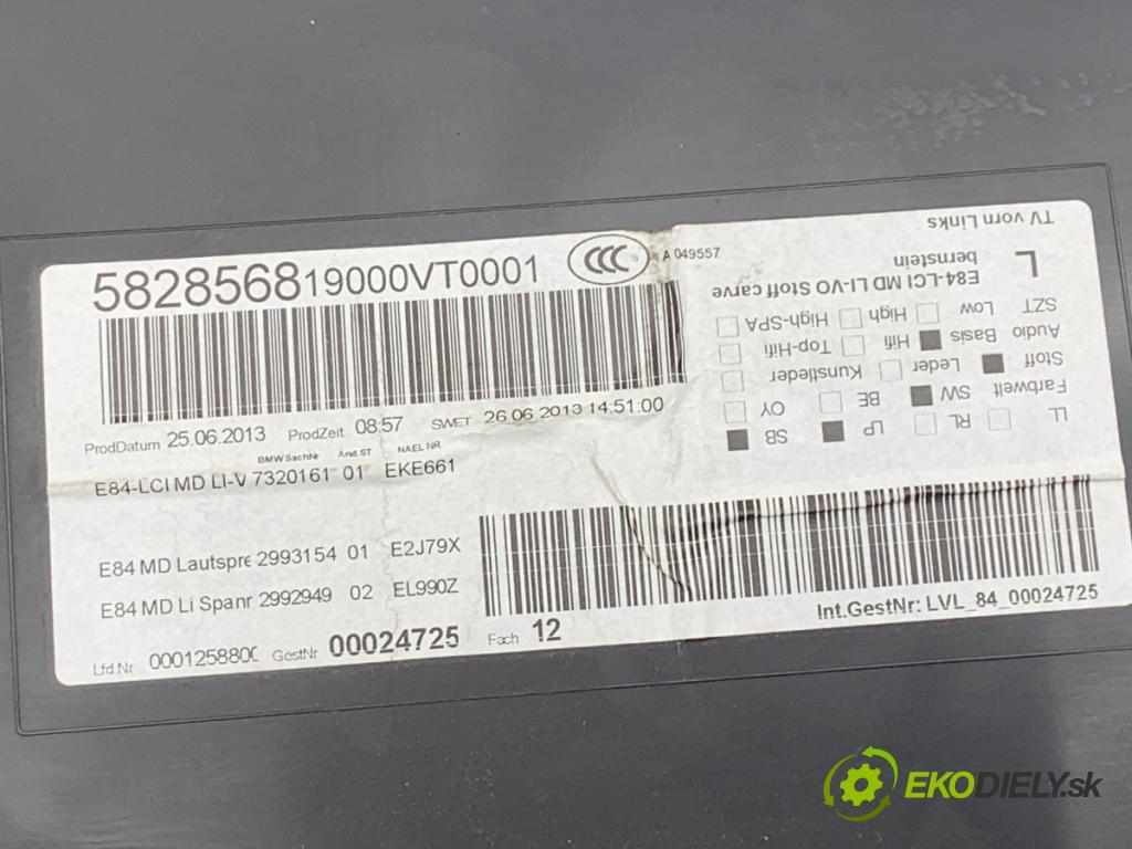 BMW E84 SUV 2013 85 kW sDrive 16 d 1995 ča dveře levý přední část