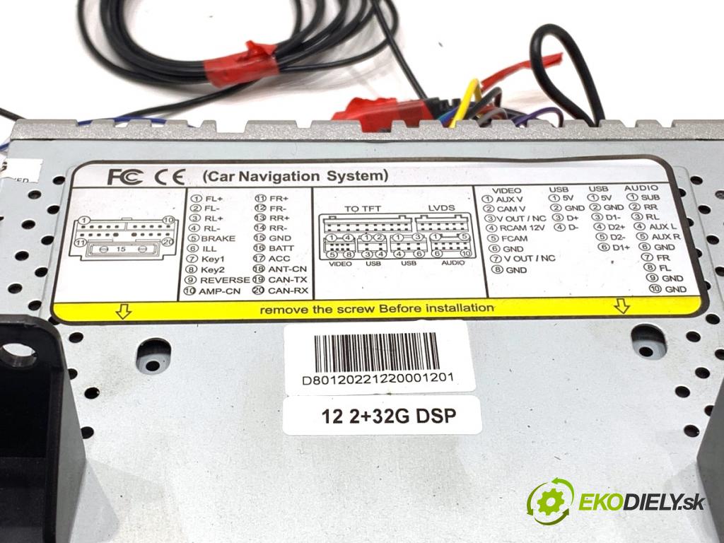 HYUNDAI ix35 SUV 2013 135 kW 2.0 CRDi 4WD 1995 RADIO mavigace  (Audio zařízení)