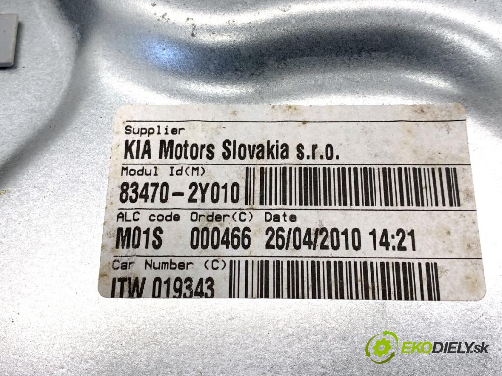 HYUNDAI ix35 SUV 2013 135 kW 2.0 CRDi 4WD 1995 Mechanizmus okna ľavy zad 83470-2Y010