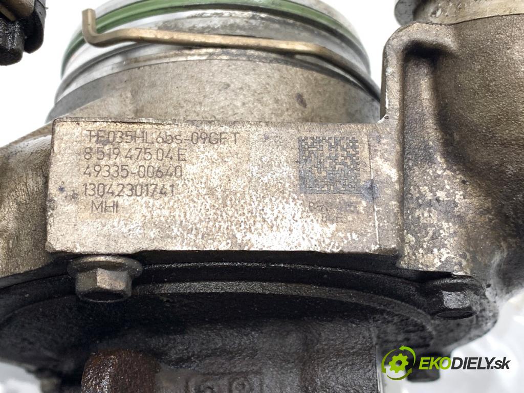 BMW F25 SUV 2013 135 kW xDrive 20 d 1995 Turbodúchadlo,turbo 8519475 (Turbodúchadlo (kompletné))