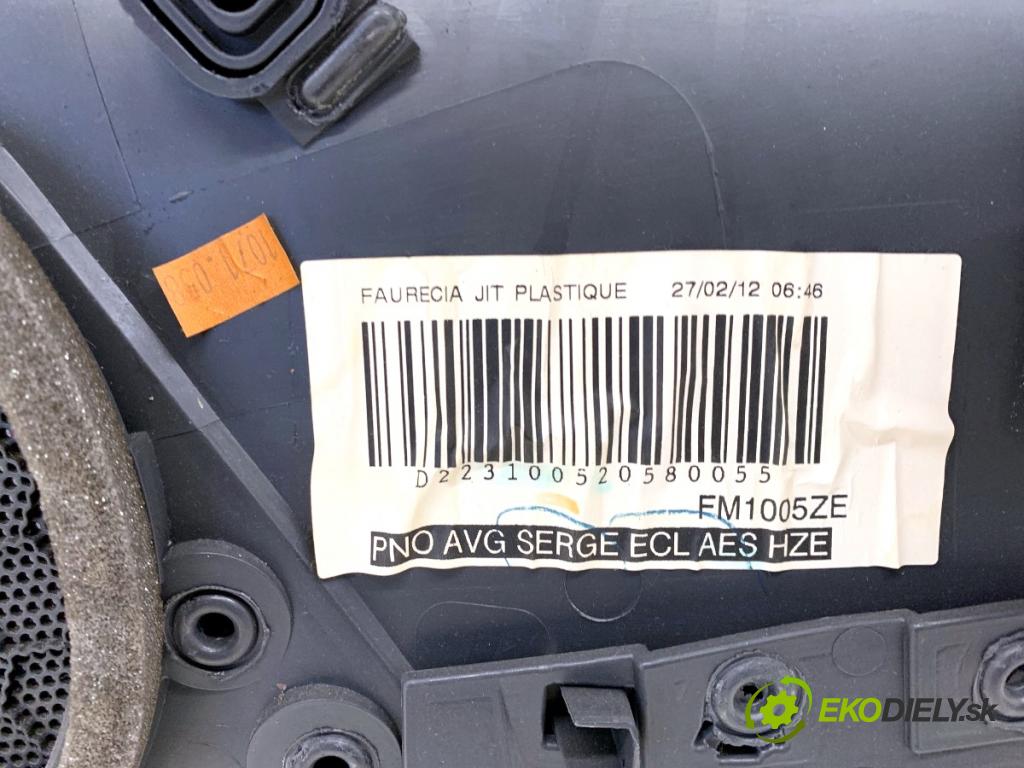 PEUGEOT 508 I sedan 2012 103 kW 2.0 HDi 1997 čalúnenie Dvere ľavy predný