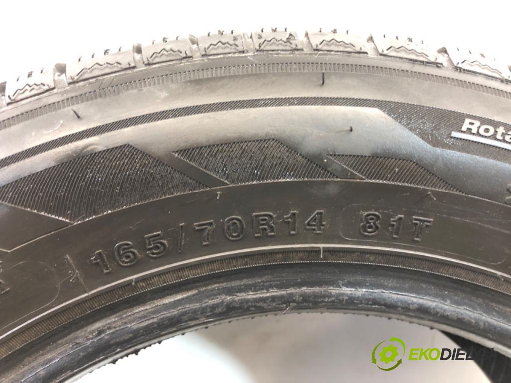 --- ---      PNEUMATIKA: zima 2X 165/70 14" ZEETEX