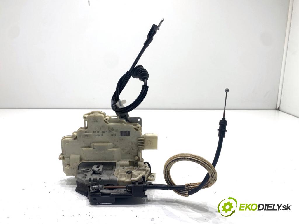 VW PASSAT B7 sedan 2013 103 kW 2.0 TDI 1968 zámok Dvere pravy zad 3C4839016A