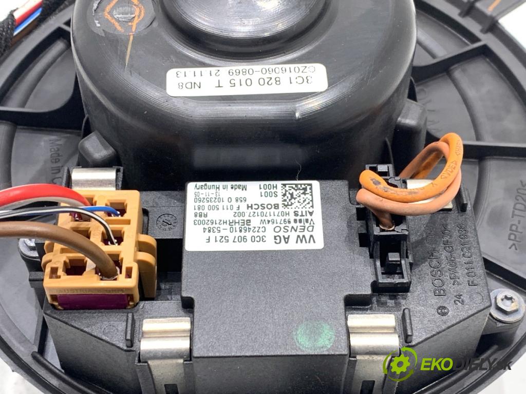 VW PASSAT B7 sedan 2013 103 kW 2.0 TDI 1968 topení 3C0907521F