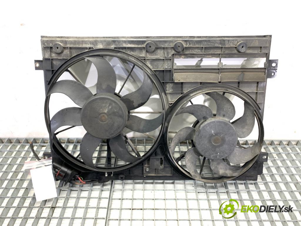 VW PASSAT B7 sedan 2013 103 kW 2.0 TDI 1968 ventilátor chladiče  (Ventilátor)