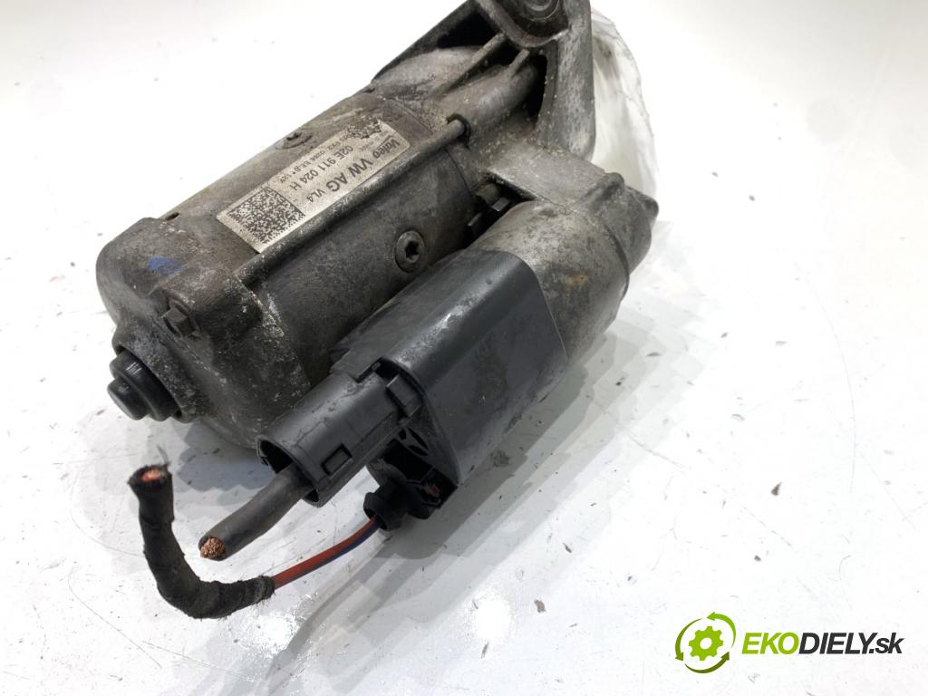 VW PASSAT B7 sedan 2013 103 kW 2.0 TDI 1968 startér 02E911024H (Startér)