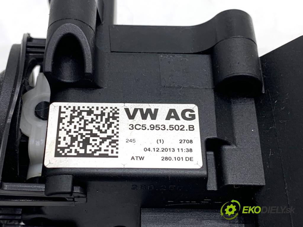 VW PASSAT B7 sedan 2013 103 kW 2.0 TDI 1968 přepínač kombinovaný 3C5953502B 3C5953501CN (Páčky pod volantem)