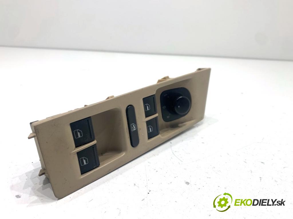 VW PASSAT B7 sedan 2013 103 kW 2.0 TDI 1968 přepínač oken 3AB857857A (Páčky pod volantem)