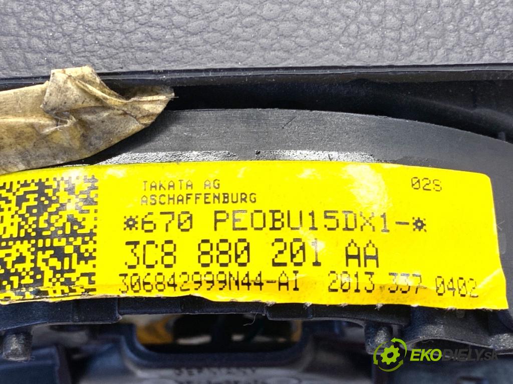 VW PASSAT B7 sedan 2013 103 kW 2.0 TDI 1968 AirBag volantu 3C8880201AA (Airbag)