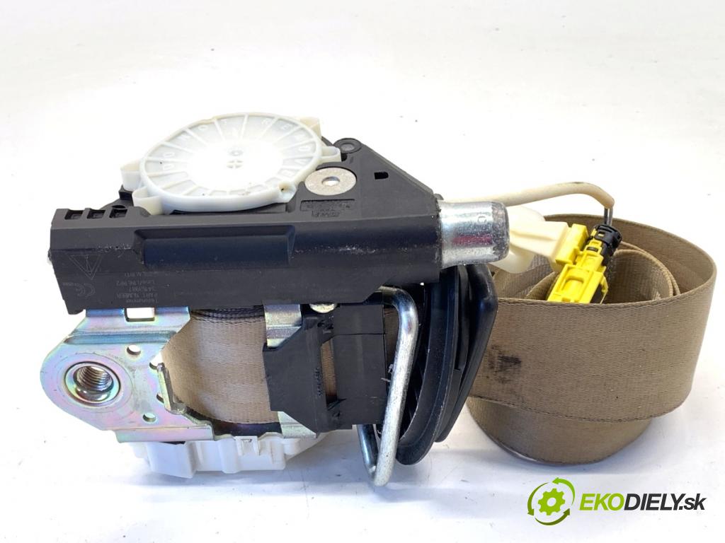 VW PASSAT B7 sedan 2013 103 kW 2.0 TDI 1968 držák bezpečnost pravý přední část 3C1857706S