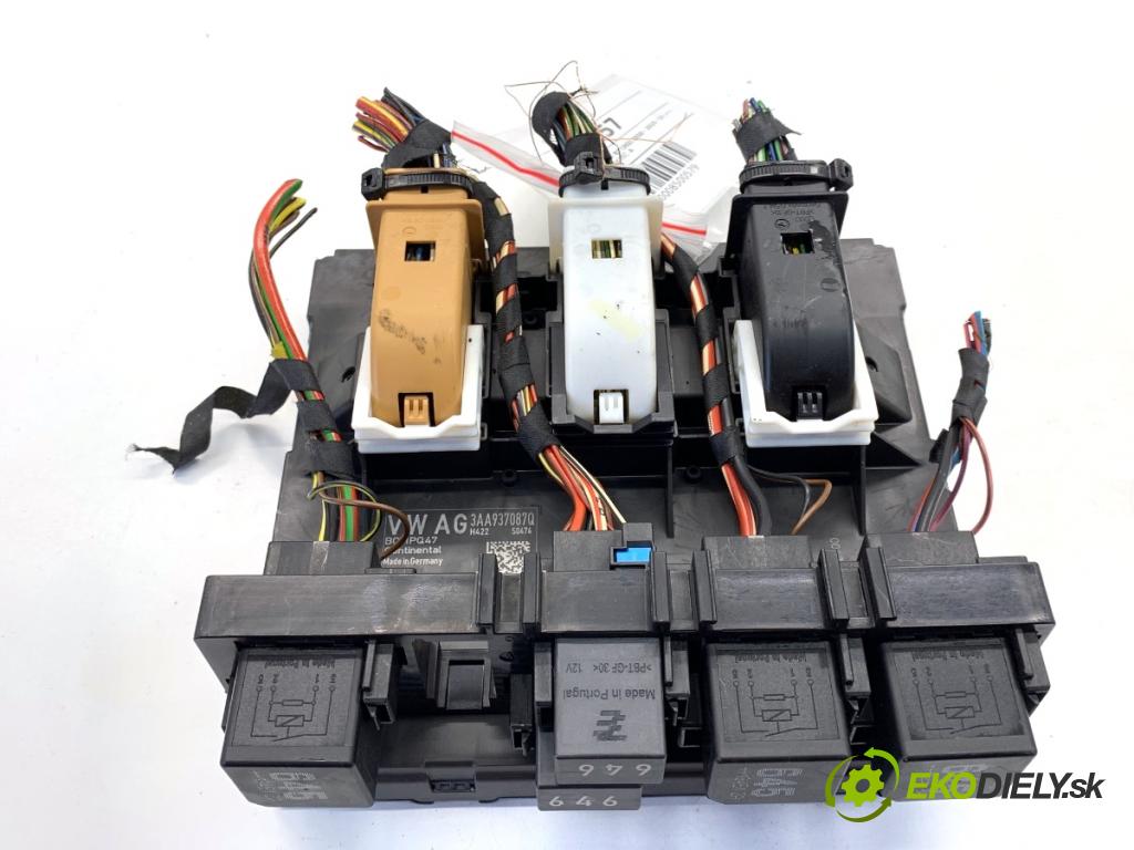VW PASSAT B7 sedan 2013 103 kW 2.0 TDI 1968 Modul BORDNETZ 3AA937087Q (Riadiaca jednotka ostatné)