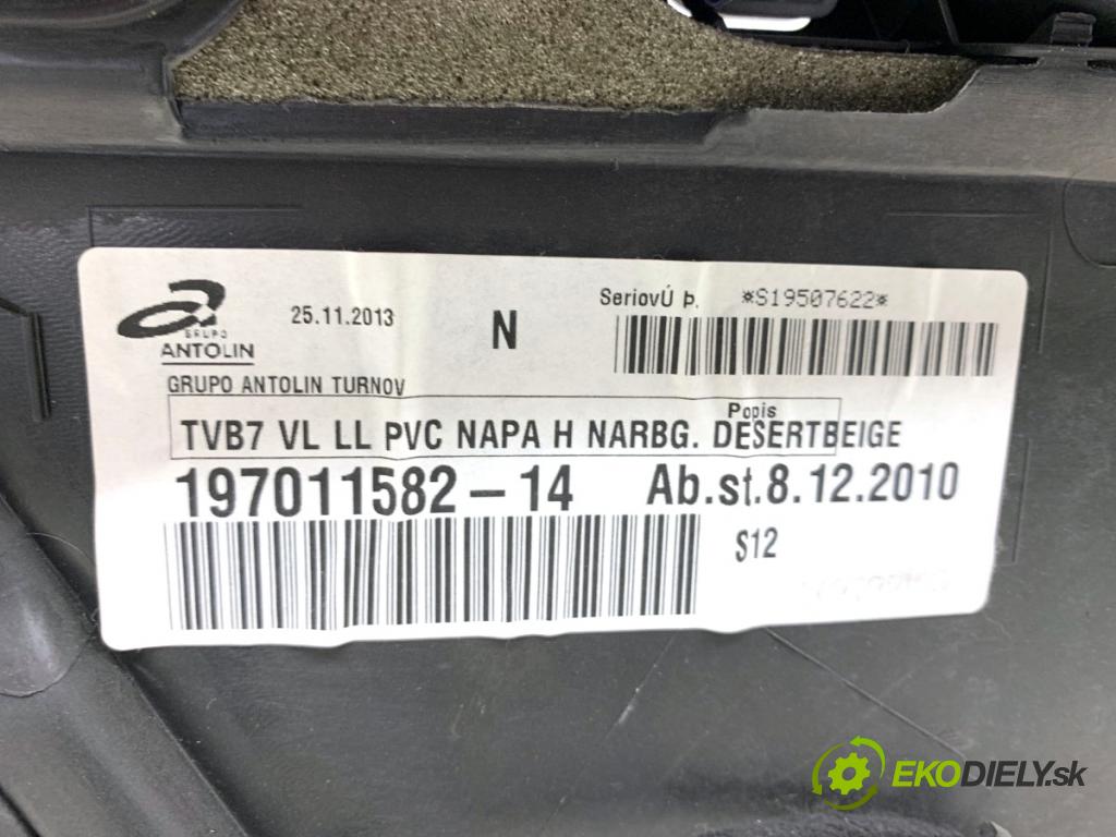 VW PASSAT B7 sedan 2013 103 kW 2.0 TDI 1968 ča dveře levý přední část