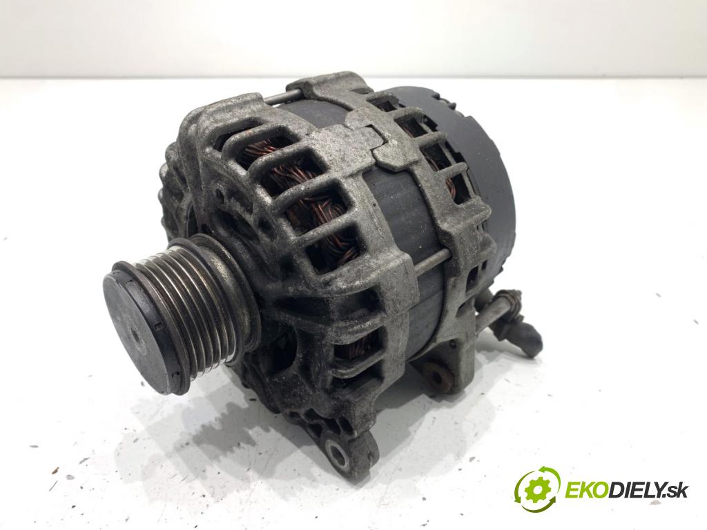 VW PASSAT B7 sedan 2013 103 kW 2.0 TDI 1968 Alternátor 03L903024F (Alternátor)