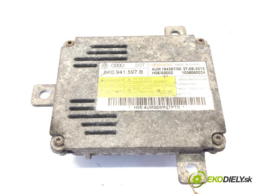 VW PASSAT B7 sedan 2013 103 kW 2.0 TDI 1968 Menič XENON 8K0941597B (Riadiaca jednotka xenónu)