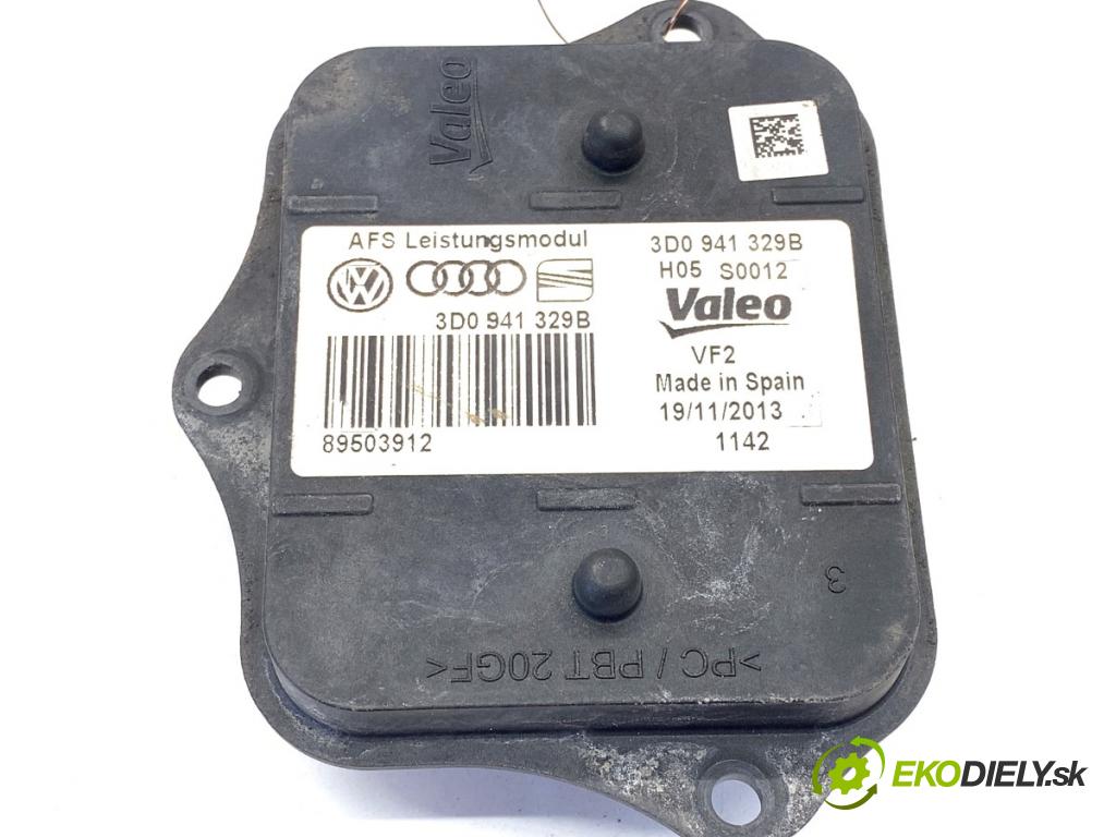 VW PASSAT B7 sedan 2013 103 kW 2.0 TDI 1968 Modul uhlu svetla 3D0941329B