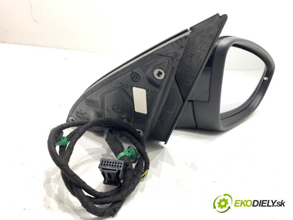 VW PASSAT B7 sedan 2013 103 kW 2.0 TDI 1968 Spätné zrkadlo pravy