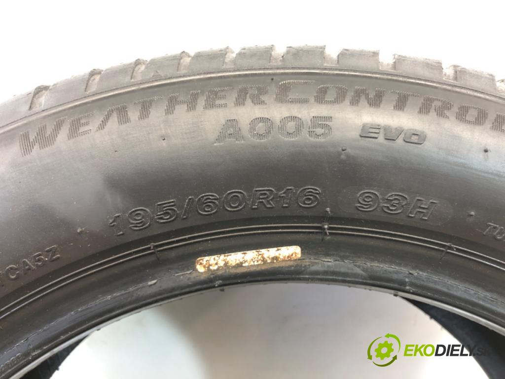 --- --- PNEUMATIKY: PARA: VÍCENÁ SEZÓNA: 195/60 16" BRIDGESTONE