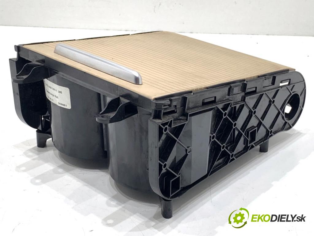 VW PASSAT B7 sedan 2013 103 kW 2.0 TDI 1968 Držiak na nápoje 3C0858329H (Držiak (úchyt) na nápoje)