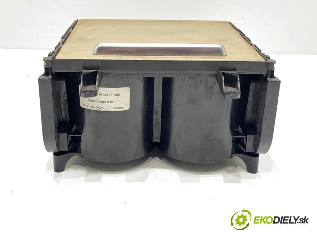 VW PASSAT B7 sedan 2013 103 kW 2.0 TDI 1968 Držiak na nápoje 3C0858329H (Držiak (úchyt) na nápoje)