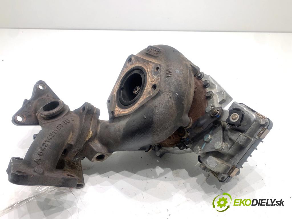 MERCEDES-BENZ W218 Kombi 2016 190 kW CLS 350 d 4-matic (218.994) 2987 Turbodúchadlo,turbo A6420902486 (Turbodúchadlo (kompletné))