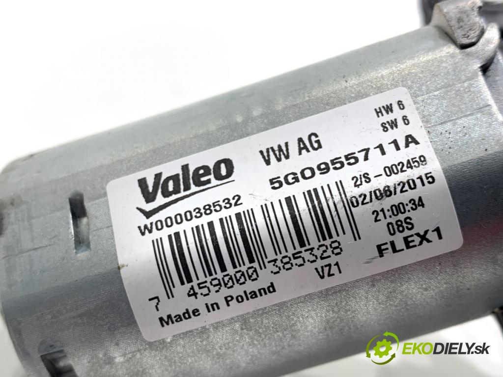 VW GOLF VII Kombi 2015 110 kW 2.0 TDI 1968 motor stěračů zadní část 5G0955711A