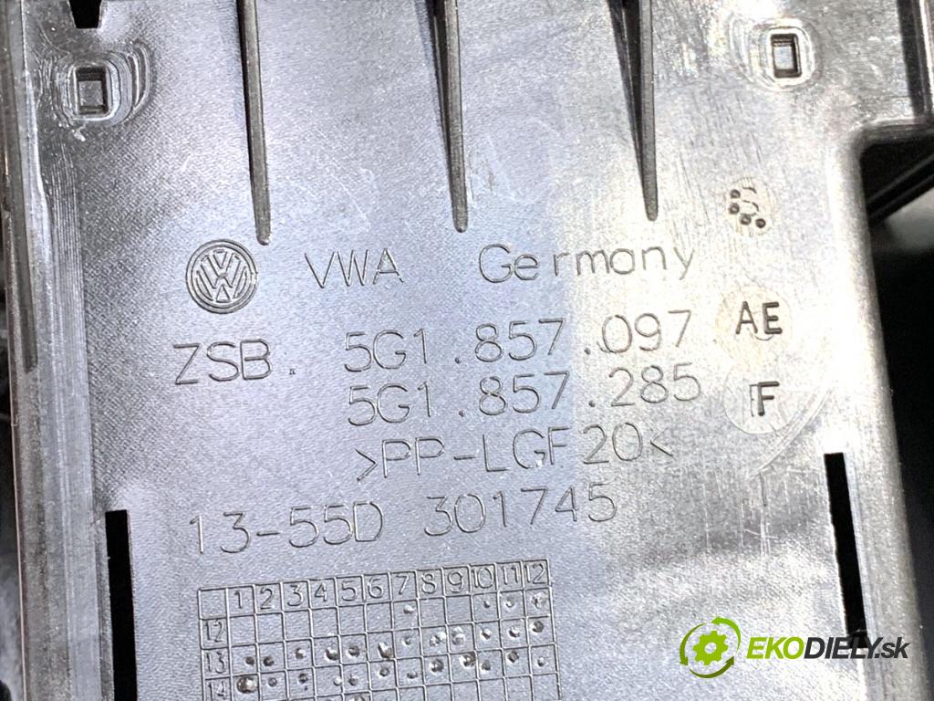 VW GOLF VII Kombi 2015 110 kW 2.0 TDI 1968 přihrádka kastlík spolujezdce 5G1857097AE (Přihrádka (kastlík))