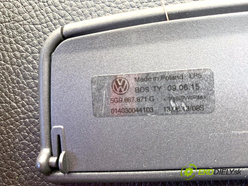 VW GOLF VII Kombi 2015 110 kW 2.0 TDI 1968 Roleta kufra 5G9867871G