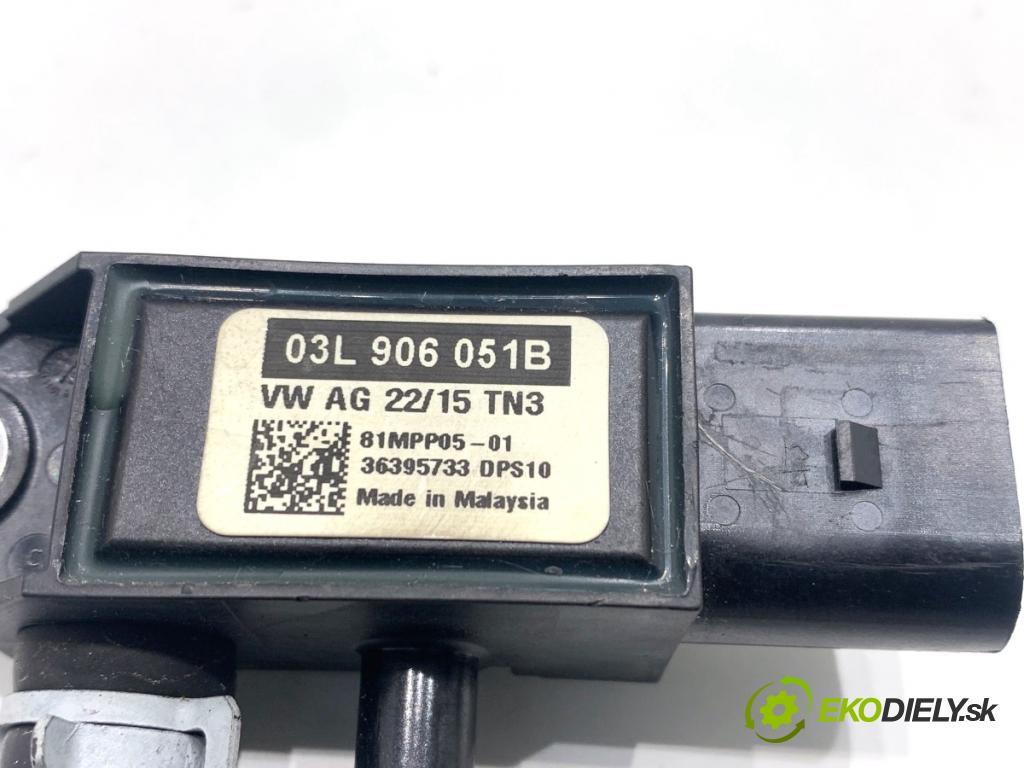 VW GOLF VII Kombi 2015 110 kW 2.0 TDI 1968 Snímač tlaku spalín DPF 03L906051B
