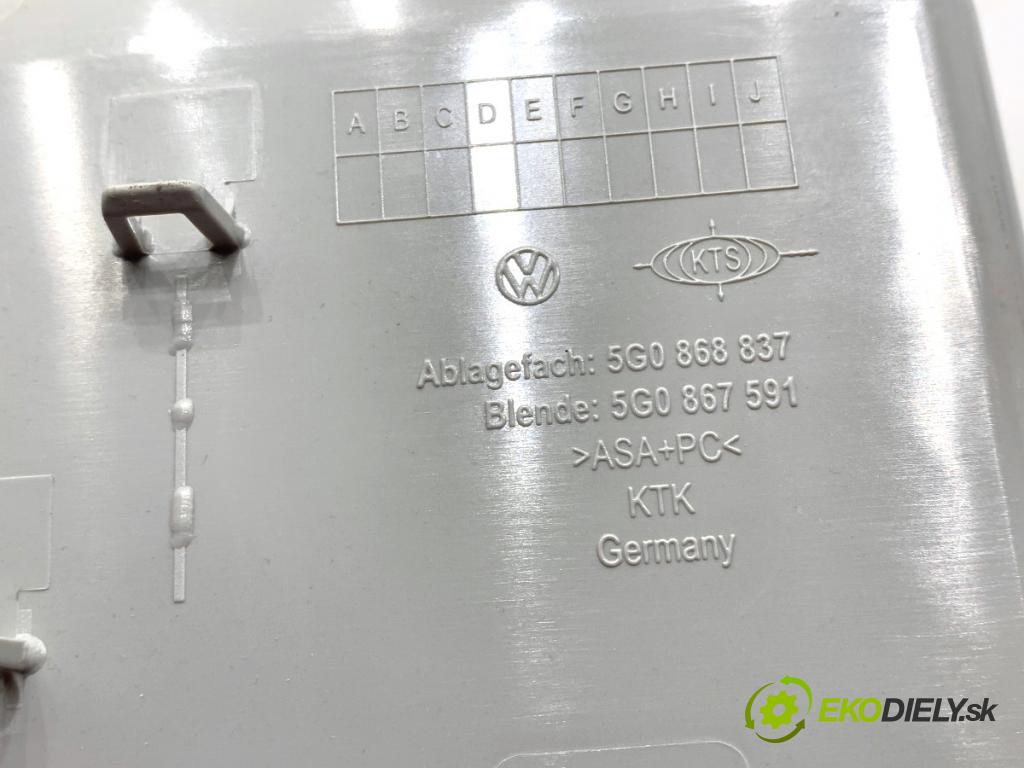 VW GOLF VII Kombi 2015 110 kW 2.0 TDI 1968 Priehradka, kastlík na skla 5G0868837