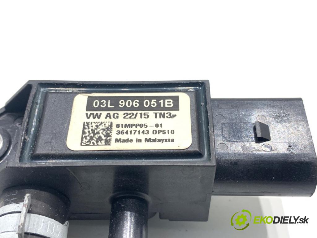 VW GOLF VII Kombi 2015 110 kW 2.0 TDI 1968 Snímač tlaku spalín DPF 03L906051B