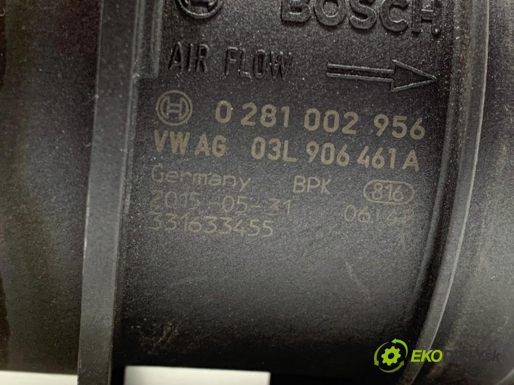 VW GOLF VII Kombi 2015 110 kW 2.0 TDI 1968 Váha vzduchu 03L906461A 0281002956 (Váha vzduchu)