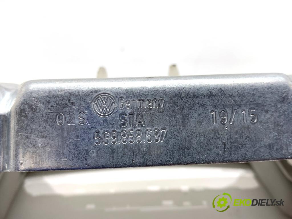 VW GOLF VII Kombi 2015 110 kW 2.0 TDI 1968 Držiak Rúčka čalunenie predný ľavá strana 5G9858687