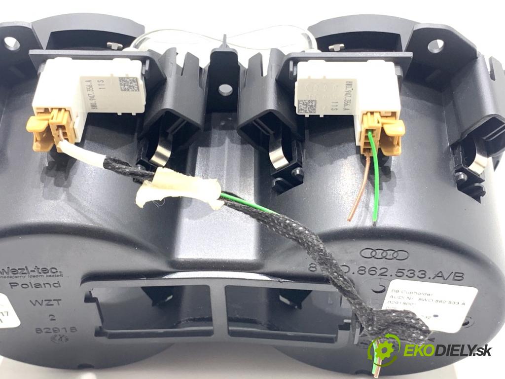 AUDI A5 F5 coupe 2017 140 kW 2.0 TDI 1968 Držiak na nápoje 8W0862533A (Držiak (úchyt) na nápoje)