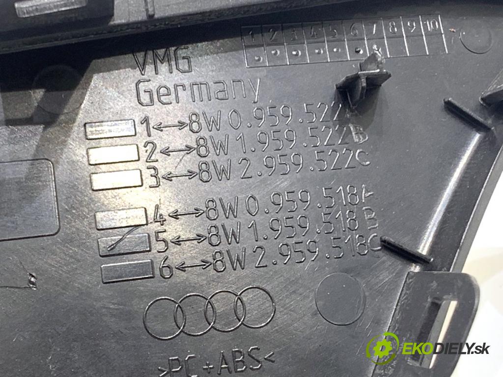 AUDI A5 F5 coupe 2017 140 kW 2.0 TDI 1968 Kľučka vnútorná pravy predný 8W0839020A