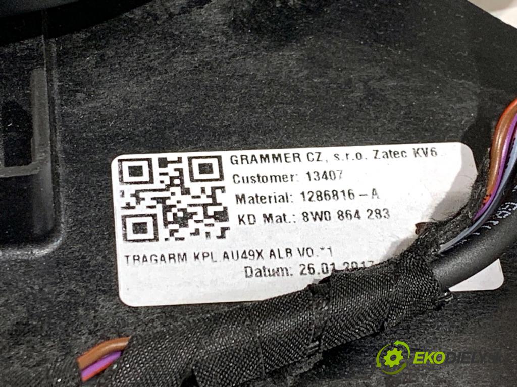 AUDI A5 F5 coupe 2017 140 kW 2.0 TDI 1968 loketní opěrka 8W0864283 (Loketní opěrka)