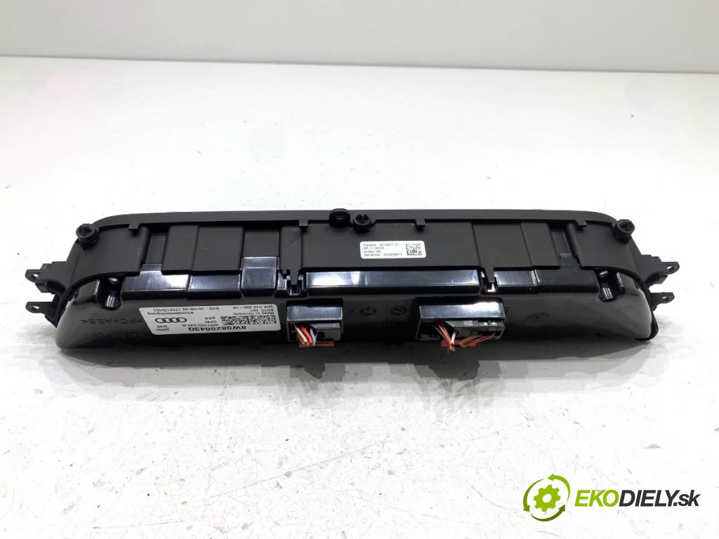 AUDI A5 F5 coupe 2017 140 kW 2.0 TDI 1968 Panel ovládania kúrenia 8W0820043Q (Prepínacie páčky pod volantom)